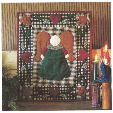 Little Angel wallhanging quilt kit (13inch x 15inch)